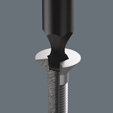 Шестигранна викрутка для електронників Kraftform Micro з кульковою головкою HEX 3,0х60 мм WERA 05118096001 05118096001 фото