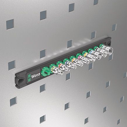 Набір торцевих головок на магнітному утримувачі 1/4&Prime; A 4 Zyklop WERA 05005400001 05005400001 фото