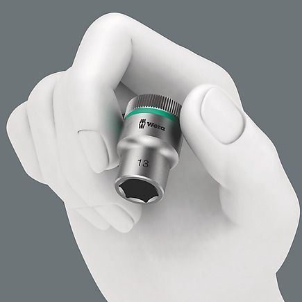 Набір торцевих головок на магнітному утримувачі 1/4&Prime; A 4 Zyklop WERA 05005400001 05005400001 фото