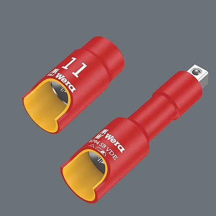 Подовжувач Zyklop, короткий 91 мм, 3/8&Prime; 8794 SB VDE WERA 05004964001 05004964001 фото