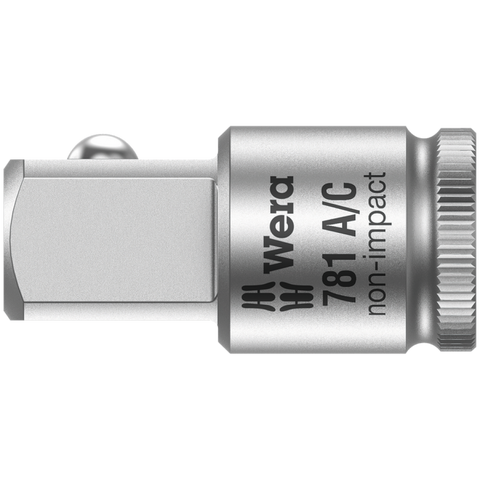 Переходник для торцовых головок с квадрата 1/4&Prime; на квадрат 1/2&Prime; WERA 05042671001 05042671001 фото