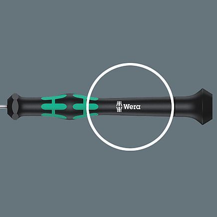 Викрутка TORX&reg; BO (з отвором) для електронників Kraftform Micro TX10х60 мм WERA 05118050001 05118050001 фото