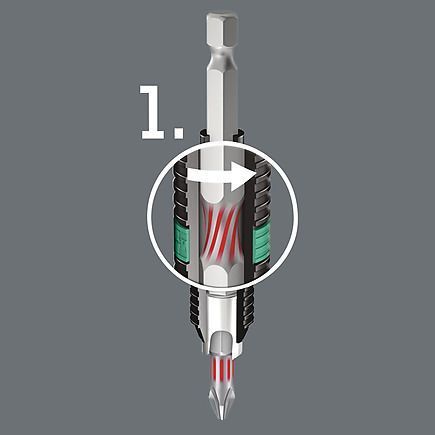 Бита торсионная для универсального использования TORX&reg; 867/1 TZ TX 10&times;25 мм WERA 05066305001 фото