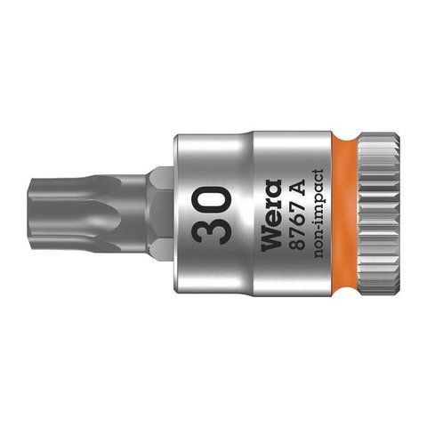 Викрутка головка Zyklop 1/4&Prime; TORX TX30х28 мм WERA 05003393001 05003393001 фото