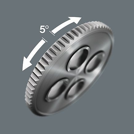 Zyklop Speed 8100 SC 6 - набір з тріскачкою, привід 1/2&Prime;, метричний WERA 05004076001 05004076001 фото