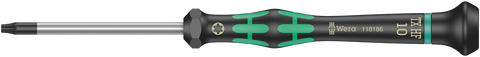Викрутка TORX&reg; HF (з фіксуючою функцією) для електронників Kraftform Micro TX 10&times;60 мм WERA 05118186001 фото