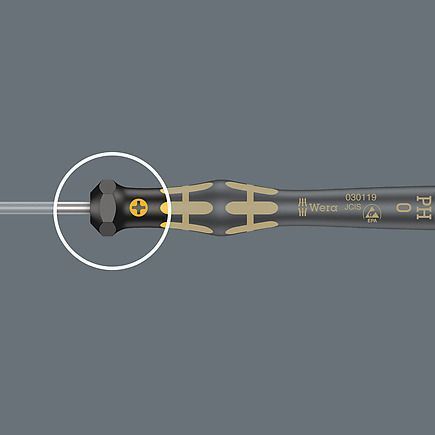 Викрутка Microstix&reg; з електростатичним захистом Fх40 мм WERA 05030082001 05030082001 фото