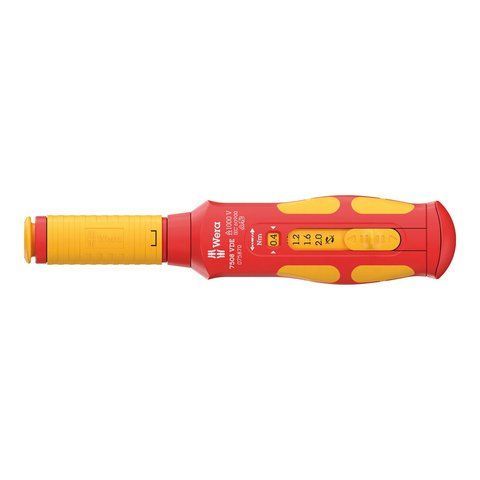 Динамометрическая отвёртка-держатель 7508 VDE Kraftform Safe-Torque Speed, 0,4-2,0 Нм WERA 05075870001 05075870001 фото