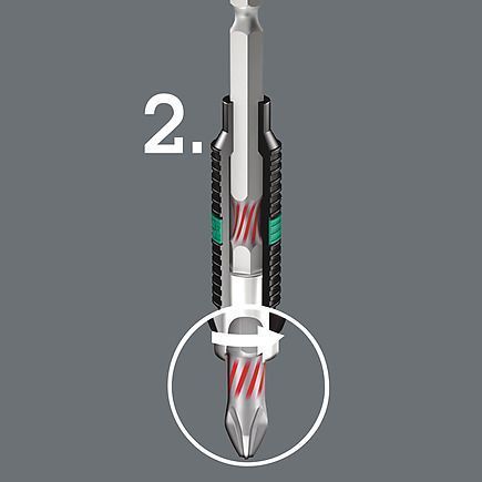 Бита шлицевая торсионная 800/1 BTZ SL 6,5&times;25 мм WERA 05056068001 фото