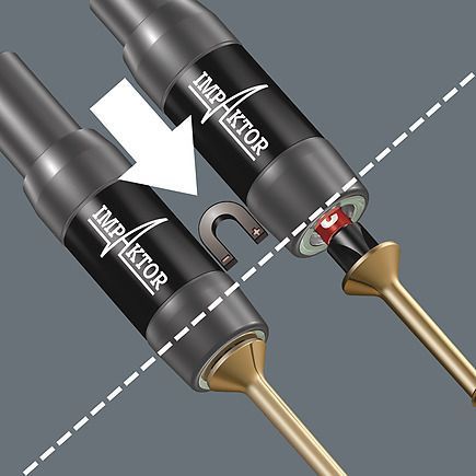Набір ударних біт з ударним битоутримувачем Bit-Check 30 Impaktor 1 (PH, PZ, TX, HEX) Wera 05057690001 05057690001 фото