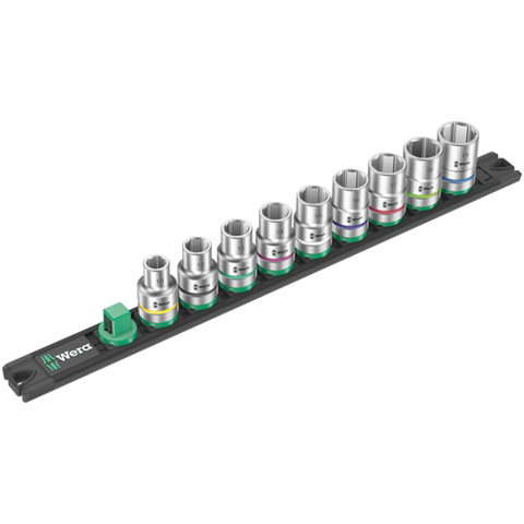 Набор торцовых головок на магнитном держателе 1/2&Prime; C 4 Zyklop WERA 05005460001 05005460001 фото