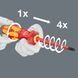 Ручка-тримач турбо-викрутка 827 T i Kraftform Turbo для вставок Kraftform Kompakt VDE WERA 05057481001 05057481001 фото 2