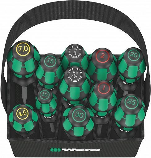 Набір викруток Kraftform 2go 300 (SL, PH, PZ, TX) WERA 05004313001 05004313001 фото