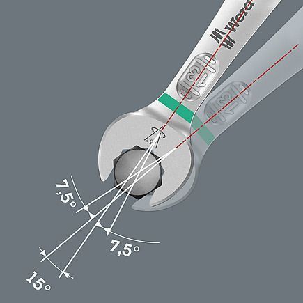 Комбинированный гаечный ключ Joker, дюймовый, 5/8&Prime; WERA 05020216001 05020216001 фото