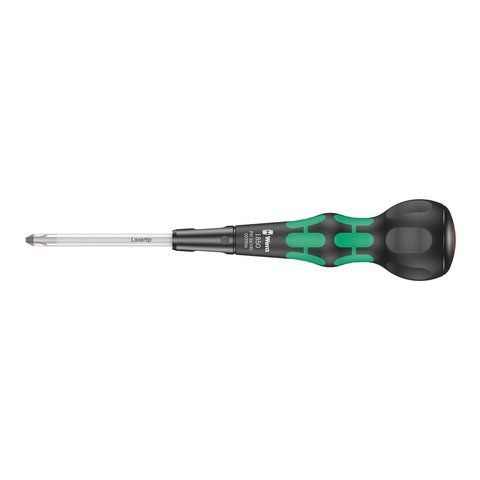 Викрутка хрестова Phillips Kraftform Ball-Grip 1850, PH 3x150 мм WERA 05007908001 05007908001 фото