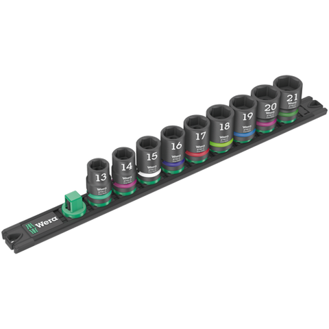 Набор ударных торцовых головок на магнитном держателе 1/2&Prime; C Impaktor 1 WERA 05005490001 05005490001 фото
