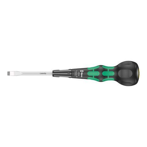 Викрутка шліцева Kraftform Ball-Grip 1834, 1,0x6,0x100 мм WERA 05007900001 05007900001 фото