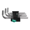 Набор Г-образных ключей, метрических, хромированных 950/9 SM N Wera 05021406001