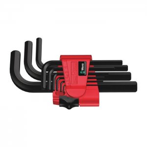 Набор Г-образных ключей, метрических, BlackLaser 950/9 Hex-Plus 7 Wera 05021737001