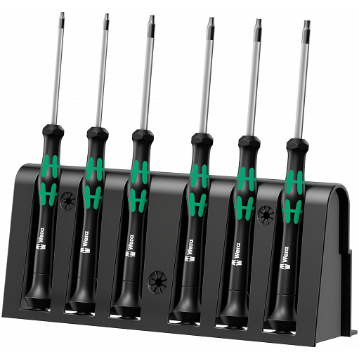 Набор отверток TORX® BO для электронщиков WERA 05118154001 Набор отверток TORX® BO для электронщиков WERA 05118154001