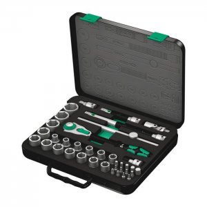 Набор 8100 SC 2 с трещоткой Zyklop Speed, 1/2" Wera 05003645001