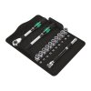Zyklop Hybrid 8006 SC 1 - набор с трещоткой, привод 1/2", метрический WERA 05004090001