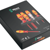 Набор изолированных отверток Kraftform Plus Серия 100 + индикатор напряжения + подставка (SL, PZ) 160 i/165 i/7 Rack WERA 05006148001