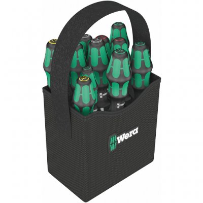 Набор отвёрток Kraftform 2go 300 (SL, PH, PZ, TX) WERA 05004313001 Набор отвёрток Kraftform 2go 300 (SL, PH, PZ, TX) WERA 05004313001