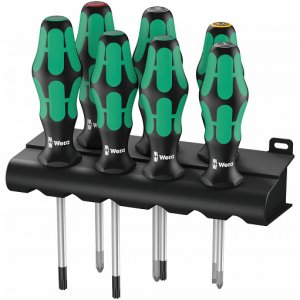 Набор отверток Kraftform Plus (SL, PH, PZ, TORX) WERA 05320540001