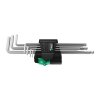 Набор Г-образных ключей, метрических, хромированных 950/7 Hex-Plus Magnet 1 Magnet WERA 05022101001