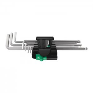 Набор Г-образных ключей, метрических, хромированных 950/7 Hex-Plus Magnet 1 Magnet WERA 05022101001