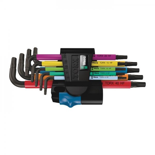 Набор Г-образных ключей с фиксирующей функцией 967/9 TX Multicolour HF 1 WERA 05024179001 Набор Г-образных ключей с фиксирующей функцией 967/9 TX Multicolour HF 1 WERA 05024179001