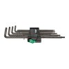 Набор Г-образных ключей, цинковое фосфатирование, удлиненный 967/9 TX XL 1 TORX® WERA 05024460001