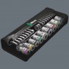Zyklop Metal 8100 SB 7 - набор с трещоткой, сдвижной квадрат, привод 3/8", метрический WERA 05004047001