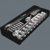 Zyklop Metal 8100 SC 7 - набор с трещоткой, сдвижной квадрат, привод 1/2", метрический WERA 05004077001