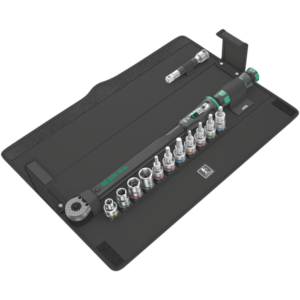 Набор с динамометрическим ключом Click-Torque C 3 Set 1 (40-200 Нм) WERA 05075680001 Набор с динамометрическим ключом Click-Torque C 3 Set 1 (40-200 Нм) WERA 05075680001