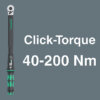 Набор с динамометрическим ключом Click-Torque C 3 Set 1 (40-200 Нм) WERA 05075680001