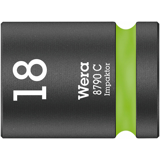 Торцовая ударная головка 1/2″ 8790 C Impaktor 18 мм WERA 05004575001 Торцовая ударная головка 1/2″ 8790 C Impaktor 18 мм WERA 05004575001