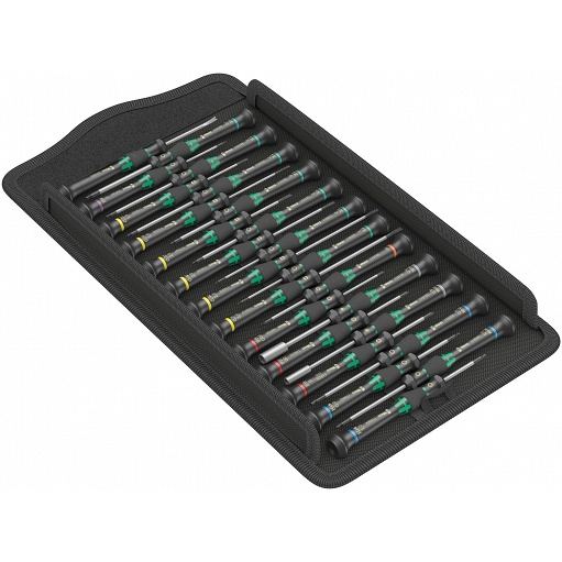 Набор отверток для электронщиков Kraftform Micro Big Pack 1 (включает TORX PLUS® IPR и Microstix®) WERA 05134000001 Набор отверток для электронщиков Kraftform Micro Big Pack 1 (включает TORX PLUS® IPR и Microstix®) WERA 05134000001
