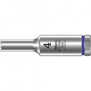 Торцовая головка 1/4" удлинённая 4,0х50 мм WERA 05004500001