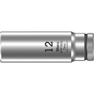 Торцовая головка 1/4″ удлинённая 12,0х50 мм WERA 05004509001