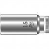 Торцовая головка 1/4″ удлинённая 15,0х50 мм WERA 05004512001