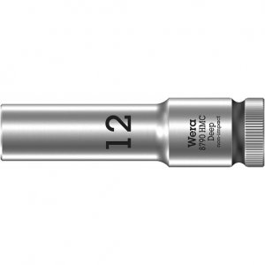 Торцовая головка 1/2″ удлинённая 8790 HMC Deep 12 мм WERA 05004552001