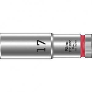 Торцовая головка 1/2″ удлинённая 8790 HMC Deep 17 мм WERA 05004557001