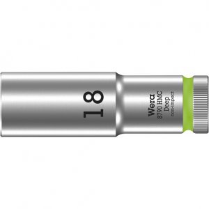 Торцовая головка 1/2″ удлинённая 8790 HMC Deep 18 мм WERA 05004558001
