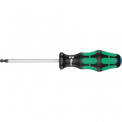 Шестигранная отвёртка с шариковой головкой Kraftform Plus 1,5х60 мм WERA 05022795001 Шестигранная отвёртка с шариковой головкой Kraftform Plus 1,5х60 мм WERA 05022795001