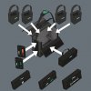 Контейнер для инструментов Wera 2go 2 XL WERA 05004357001