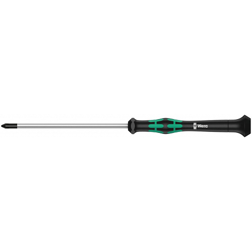 Крестовая отвертка для электронщика Kraftform Micro PH000х40 мм WERA 05345290001 Крестовая отвертка для электронщика Kraftform Micro PH000х40 мм WERA 05345290001