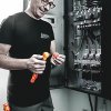 Торцовая изолированная головка Zyklop VDE, привод 3/8", 19 мм WERA 05004963001