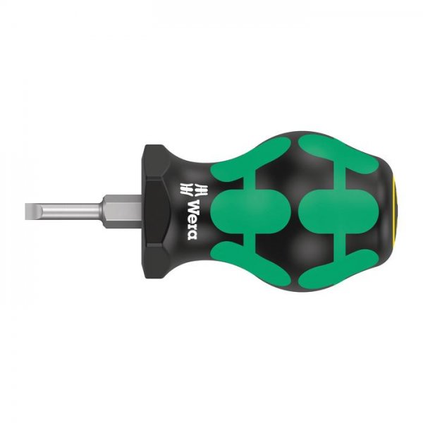 Короткая отвертка/отвертка для карбюратора Stubby SL 3,5х25 мм WERA 05008840001 Короткая отвертка/отвертка для карбюратора Stubby SL 3,5х25 мм WERA 05008840001